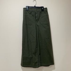 Petite Point Sur Washed Wide Leg Pant Size 27